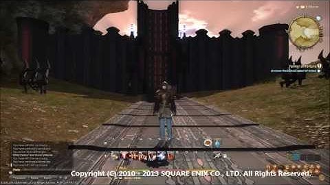 Final Fantasy XIV ARR Beta Phase 3 Screenshots