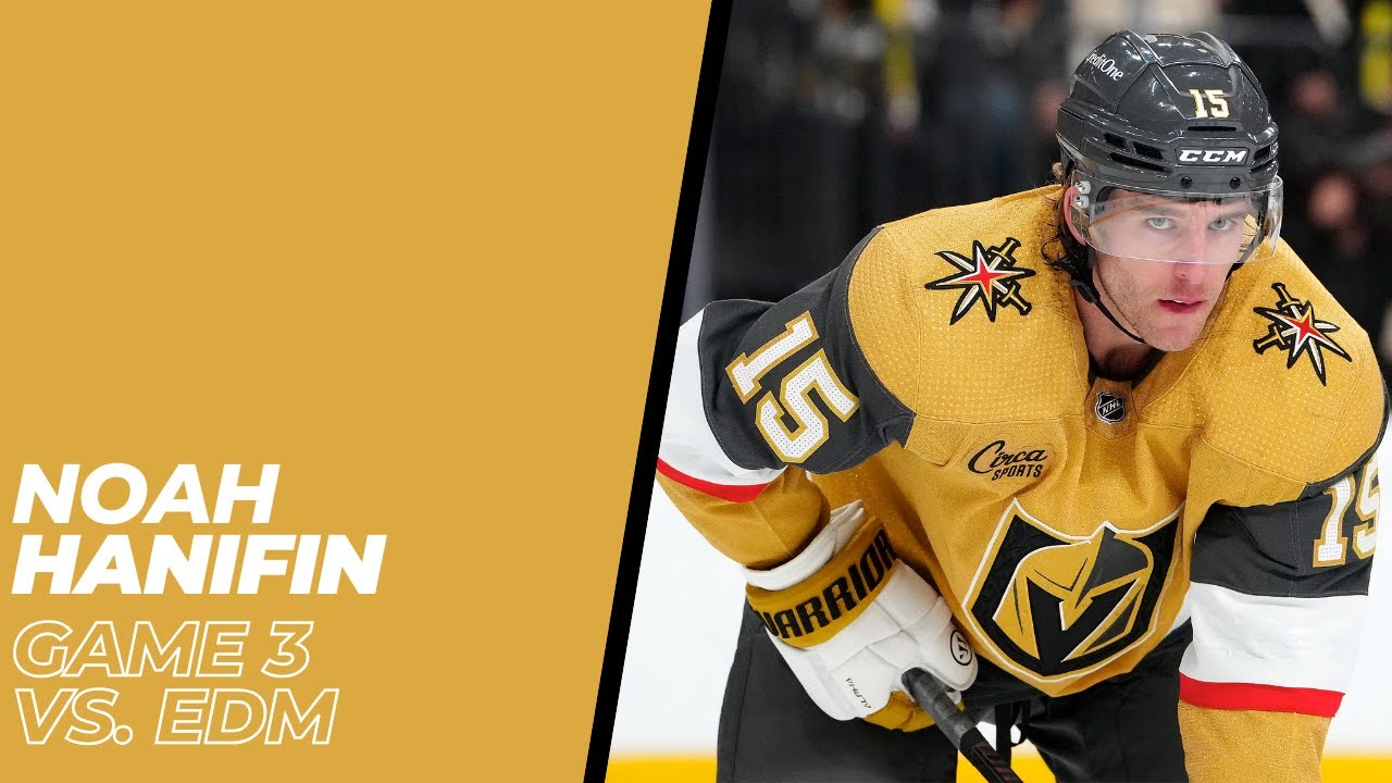 Noah Hanifin Playoff Highlights: Game 3 vs. Edmonton