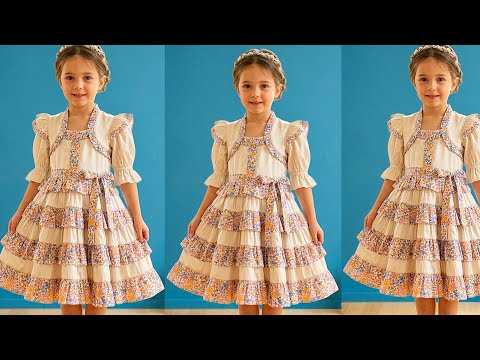 Best Eid Special Baby Frock Cutting and Stitching of 2026 | New Designer Baby Frock Cutting and S... thumbnail