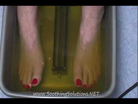 ionic foot bath worms