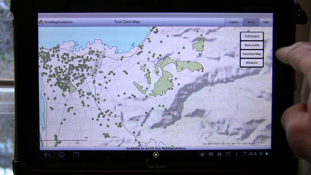 Esri's Water Utility Mobile Map for iOS & Android YouTube
