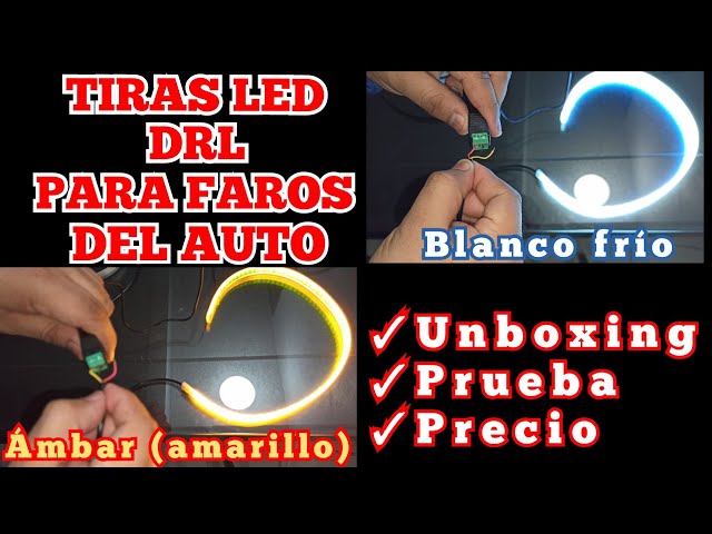 como hacer que nuestra tiras LED drl secuencial duren mas tiempo en  español. 