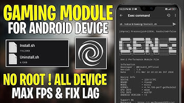 Magisk Gaming Module No Root | Optimize Android Performance | Max FPS & Fix Lag !