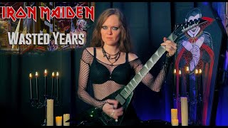 "Wasted Years" by IRON MAIDEN | Guitar Cover by Sacra Victoria