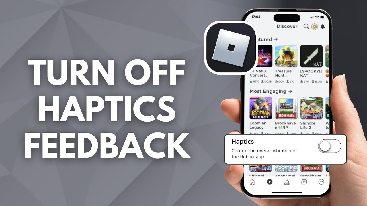 How To Turn Off Haptics Feedback In Roblox YouTube 