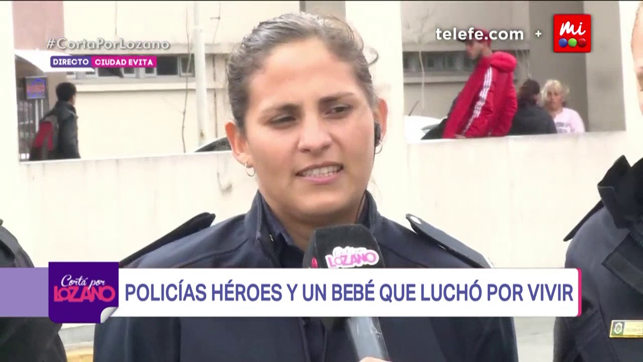 Policías héroes: le salvaron la vida a un bebé abandonado - Cortá por Lozano 2018