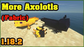 More Axolotls Fabric Mod 1.18.2 & How To Install for Minecraft screenshot 2