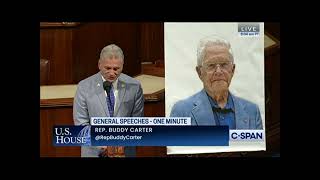 Rep. Carter pays tribute to William "Bill" Hughes