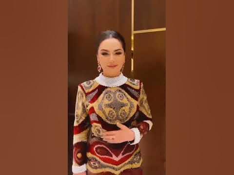 Нигина Амонкулова в красивом платье 👗 - YouTube