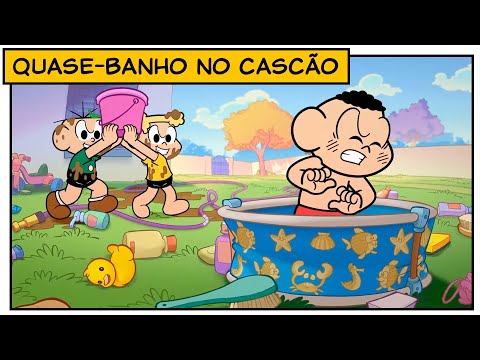 Maratona Quase-Banho no Cascão 🛁 | Turma da Mônica