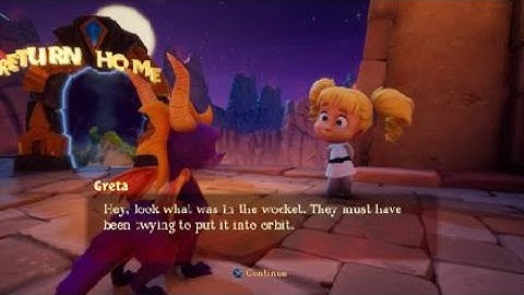 Spyro 3 Fireworks Factory Gretta warp