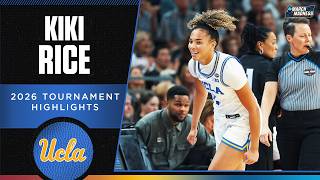 Kiki Rice 2026 NCAA tournament highlights