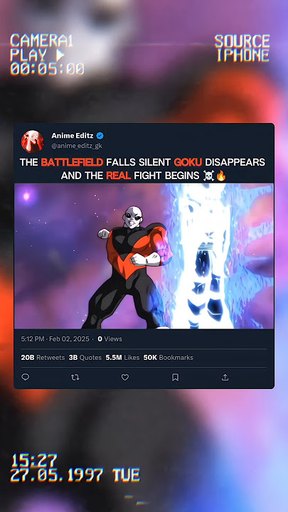 Goku vs Jiren: Legendary Fight Unleashed š„