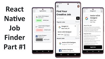 React Native Job App Tutorial: Part 1 - Installing Dependencies and Configuring Environment