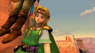 Linkle Zelda The Legend Of Zelda Short Grab My Handdouble Cliffhanging Animation