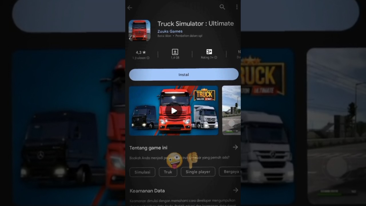 REKOMENDASI GAME TRUK TERBAIK  ANDROID 2023