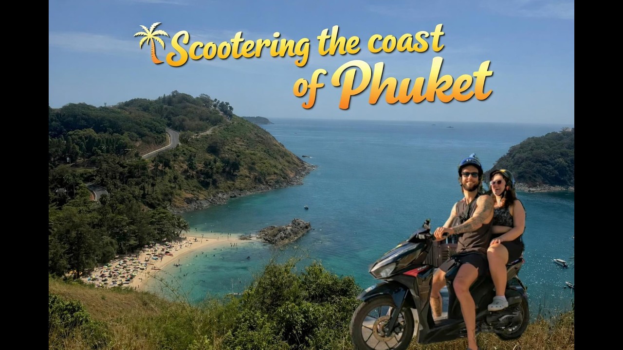 Scootering the coast of Phuket!
