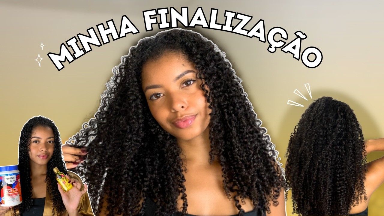 MINHA NOVA FINALIZAÇÃO 2026 | Cabelo leve e com movimento, cabelo cacheado