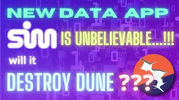 Is SIM the Dune Killer? Game-Changing On-Chain Data Analytics Tool 🚀 (smlXL / Dune Echo)