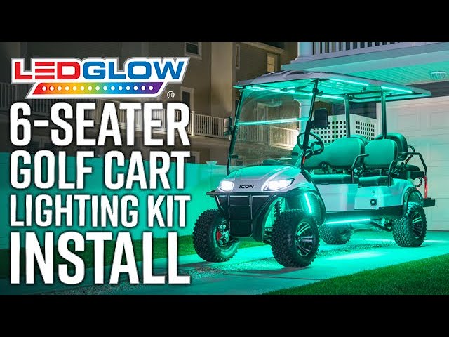 How To Install an Xtreme Mat On an ICON or Advanced EV Golf Cart - Full  Coverage Floor Mat Install 