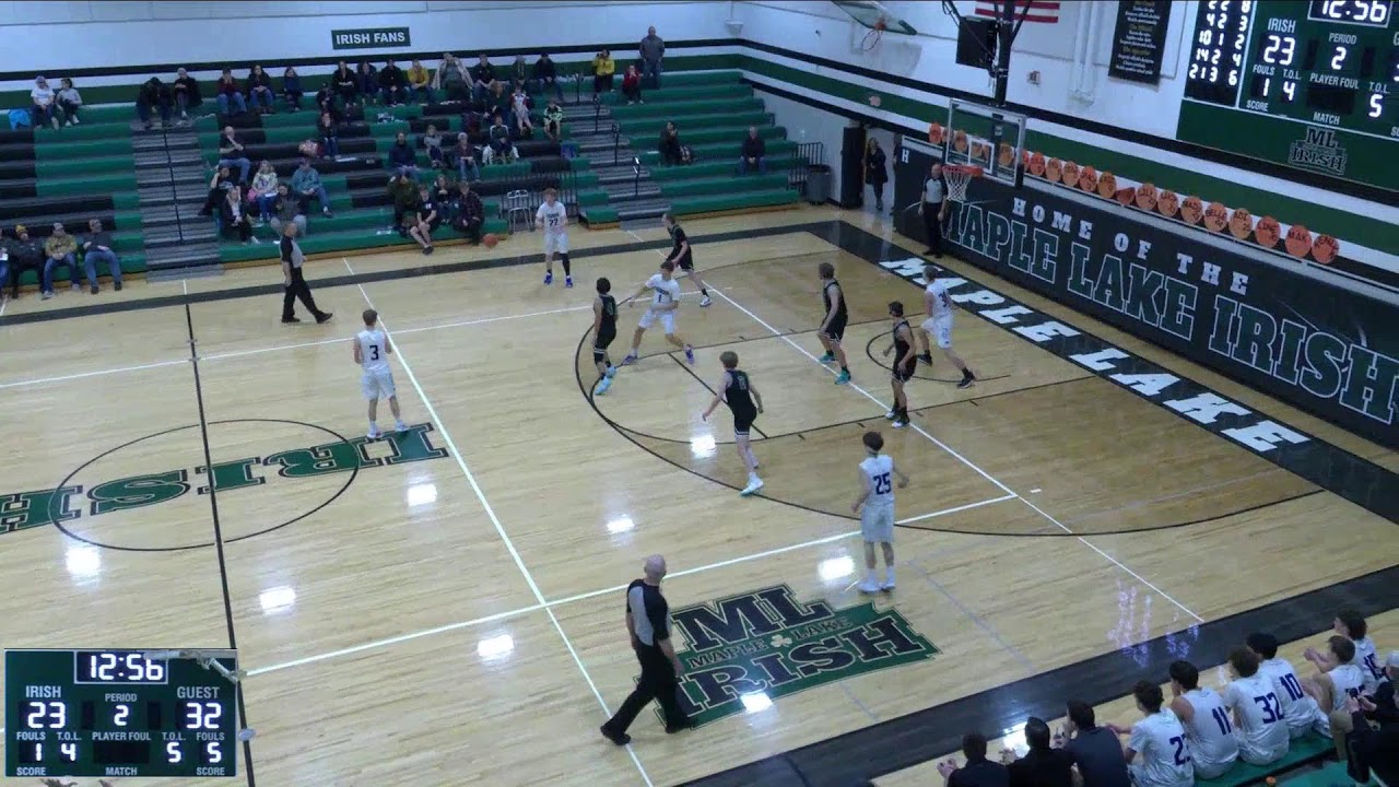 Maple Lake High School vs Long PrairieGrey Eagle High School Mens