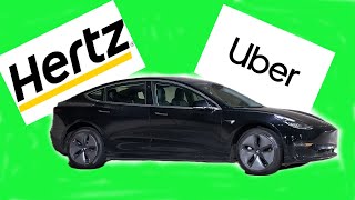 WATCH THIS BEFORE YOU RENT A TESLA FOR UBER ....