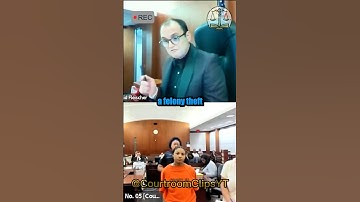 Judge Fleischer Shocked by Felon’s Unbelievable Multi-State Crime Spree #courtroomclips #courtrooms