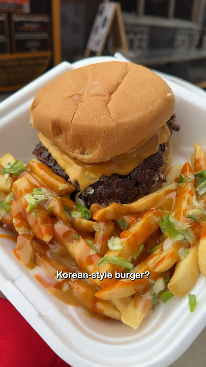 Would you try this Korean-style burger?