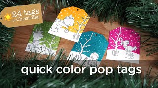 24 Tags Of Christmas 2020 Color Pop Tags