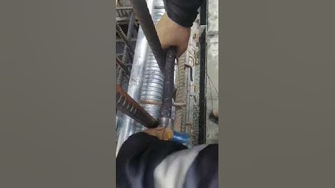 Rebar coupler assembly at jobsite