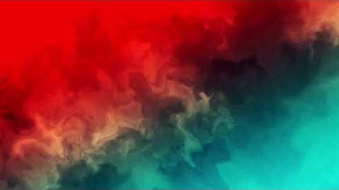 Abstract Red and Green Liquid Particle Looped Background Animation - HD No Copyright