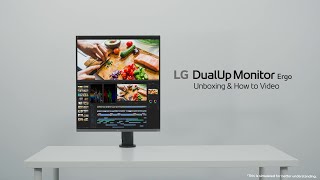 LG DualUp Monitor : Unboxing and How-to Video | LG