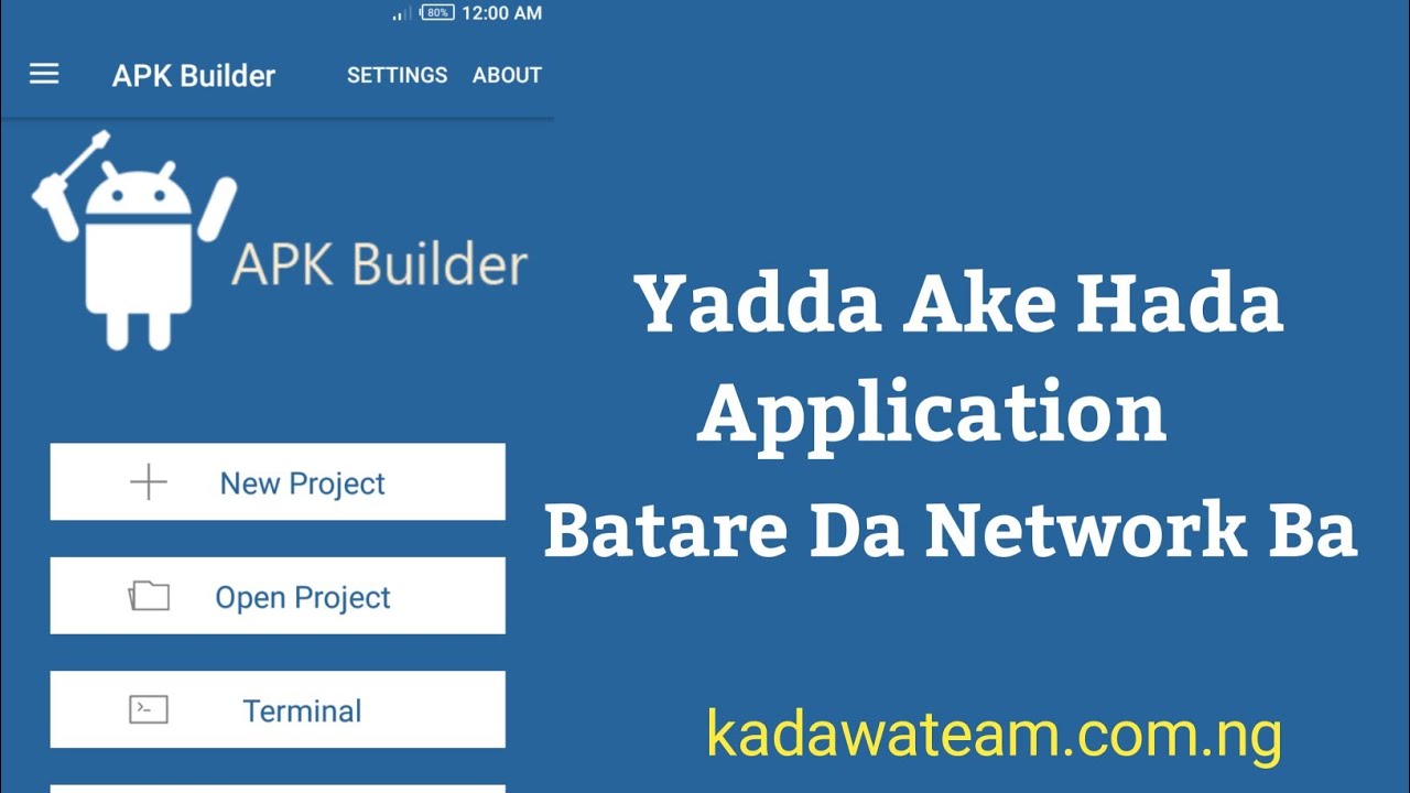 Yadda ake hada Application batare da network ba