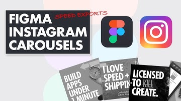 Figma Instagram Carousels - (Quick Trick) Faster Design Exports