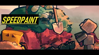 Minecraft MOB VOTE Speedpaint