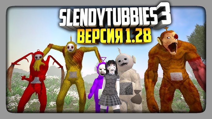 Слендипузики Vs Роботы - Убийцы !! - Slendytubbies 3 Multiplayer