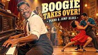 BOOGIE TAKES OVER! 🔥 Boogie-Woogie Piano & Jump Blues | Nonstop Jive Swing Mix