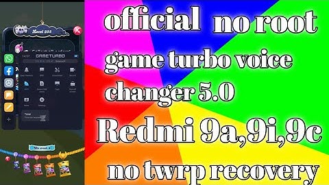 Enable game turbo 5.0 in redmi 9a,9i,9,9c no root no twrp recovery
