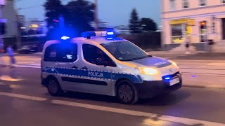 [HIT!!] [RZADKOŚĆ] Alarmowo: Policja - Peugeot Partner Tepee - U178 - KMP Poznań