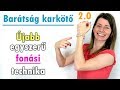 Barátság karkötő 2.0 | Egyszerű fonási technika | Manó kuckó