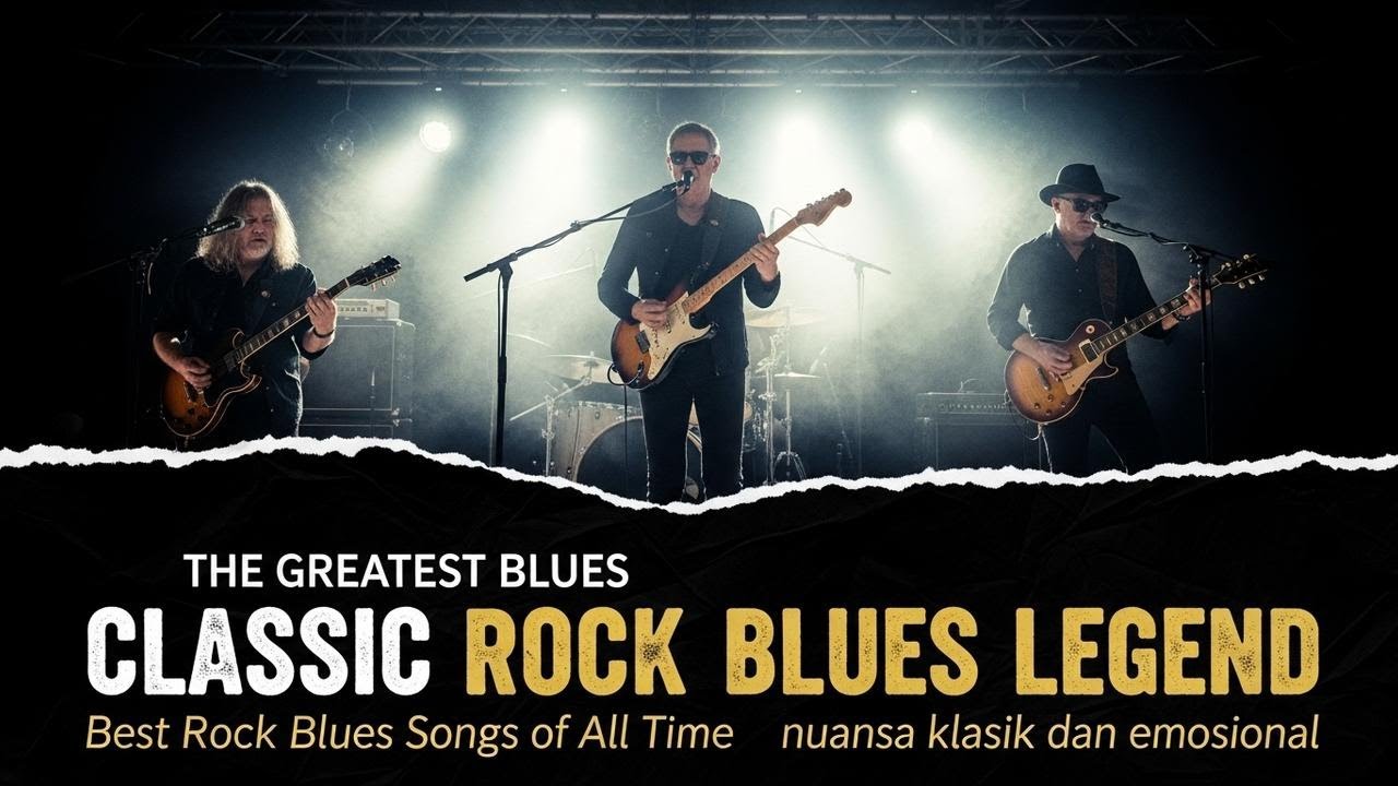 Muddy Waters, Eric Clapton, BB King, Jimi Hendrix, ZZ Top – Soulful Electric Blues Rock