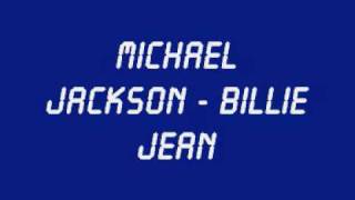 Michael Jackson Billie Jean with lyrics + hq sound