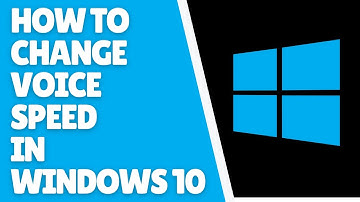 How to Change Voice Speed in Windows 10 | Quick Tutorial