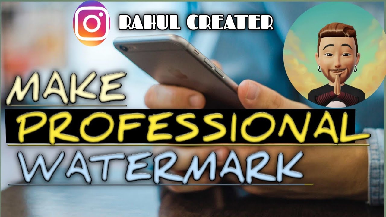 Apne Naam ka watermark kaise banaye mobile se how to create watermark
