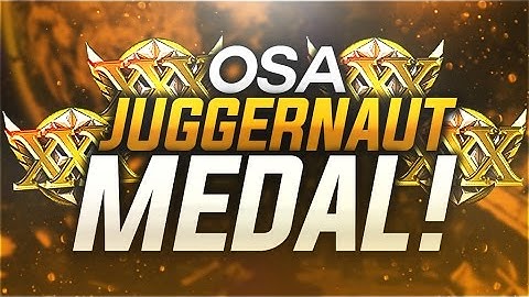 IS THIS THE BEST WEAPON IN INFINITE WARFARE?! OSA SETUP DROPS CLUTCH JUGGERNAUT MEDAL! (COD IW)