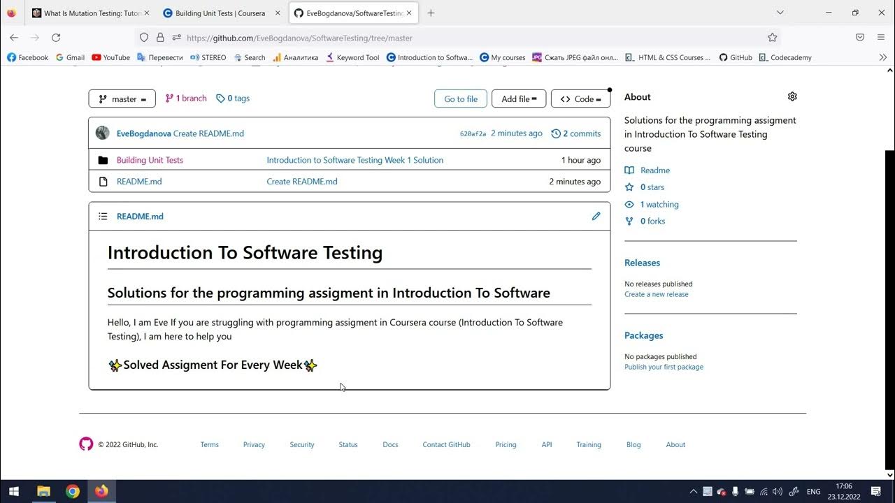 Building Unit Tests: Week 1 Solution - YouTube