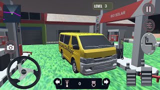 Dubai Minibus Simulator | Ketemu Pom Bensin Pertamina lagi screenshot 3