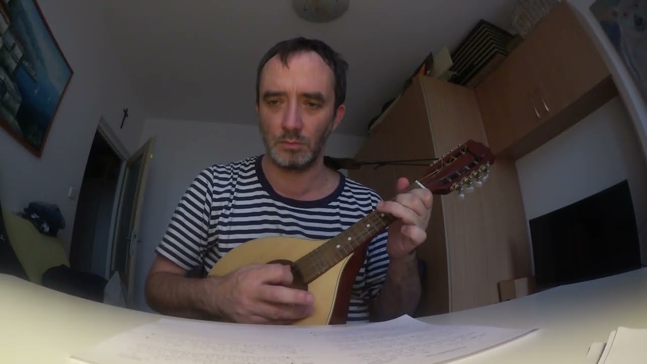 Itsuki No Komoriuta (Japanese folk song) for Crosspicking Mandolin 