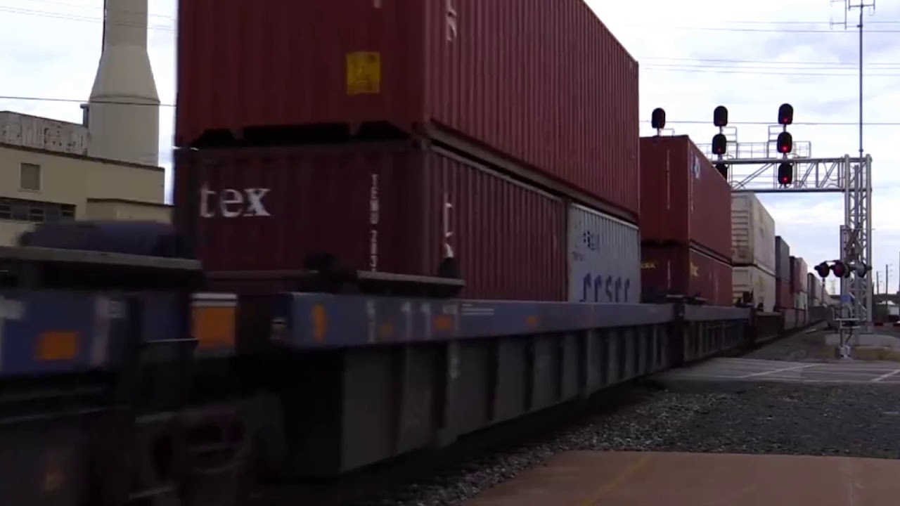 Full Length Freight Trains 5 YouTube