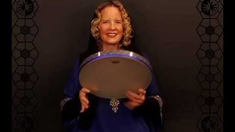 Rowan Storm ~ Lesson 3 ~ Thinline Frame Drum ~ Partner Hand Symmetrical Method ~ (4 of 4)